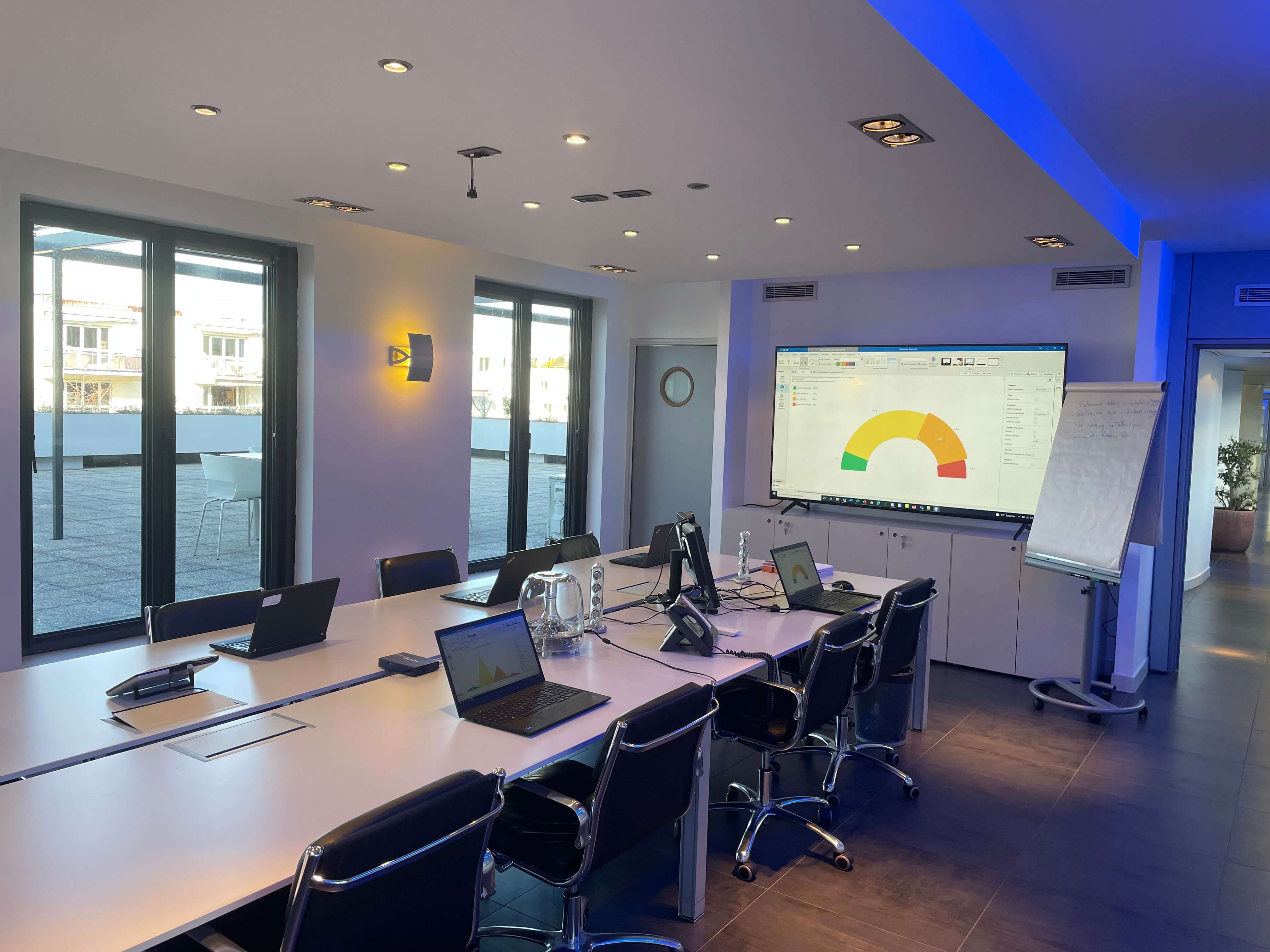 Salle de formation de Soft Concept