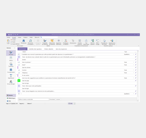 Une gestion Back-office